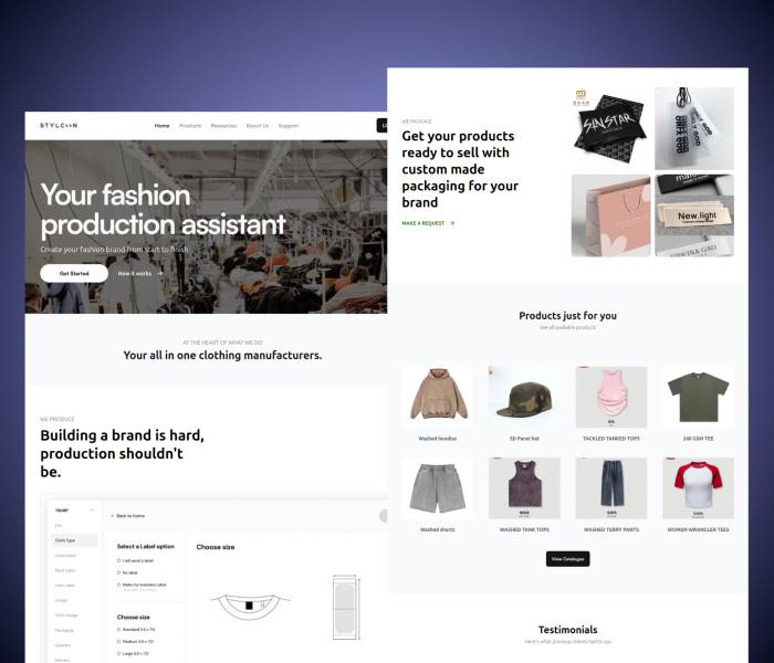 Stylcon - Fashion Design & Custom Order Platform